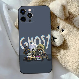 C-COD Call Of D-Duty Ghost Phone Case Cho Apple iPhone 17,15,14,13,12,11, Pro, X, XS, Max, XR, Plus, Mini Soft Black Cover kz0