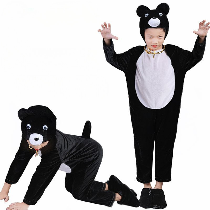 💕Chỗ💕 Quần Áo Trẻ Em Động Vật Múa Trang Phục Quần Áo Cho Bé Gái 3 Đến 14 Tuổi Gấu / Coati Trang Phục Mới Lạ Halloween Giáng Sinh