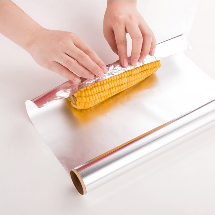 Giấy Bạc Nướng Thịt, Bánh, Đồ Ăn/ Giấy Bạc Bọc Thực Phẩm 3/5/10/20M FE123
