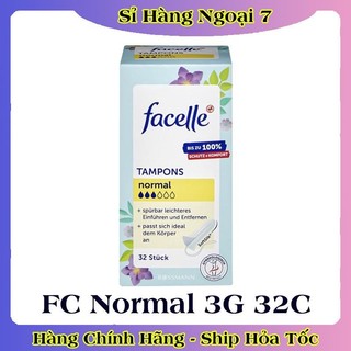 Băng vệ sinh Tampon Facelle Đức đầy đủ size - Date mới Đủ Bill