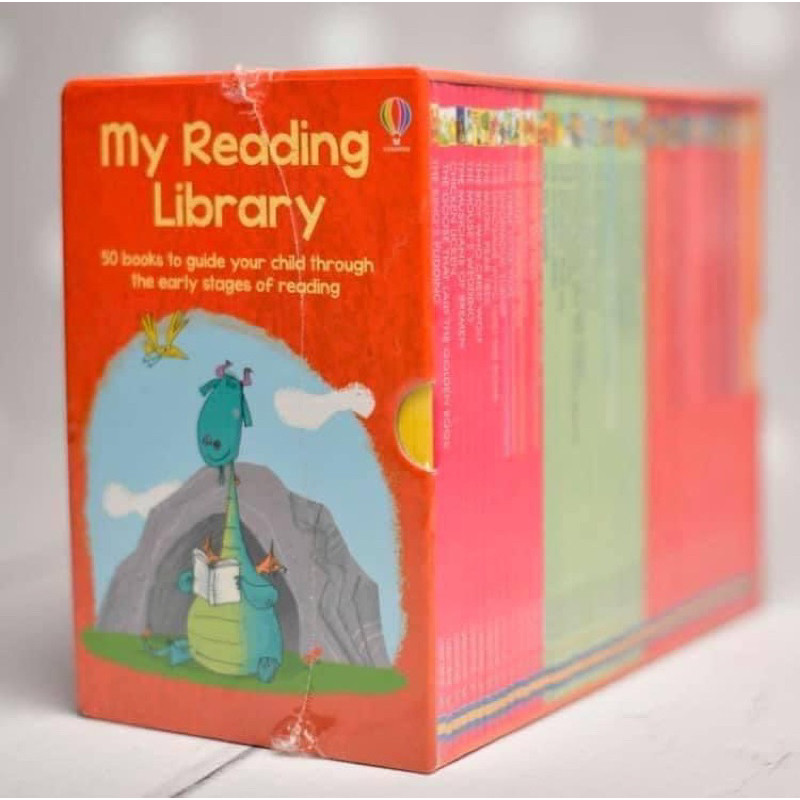 [Bộ Nhập] USBORNE MY FIRST READING LIBRARY - ĐỎ -(có file nghe ...