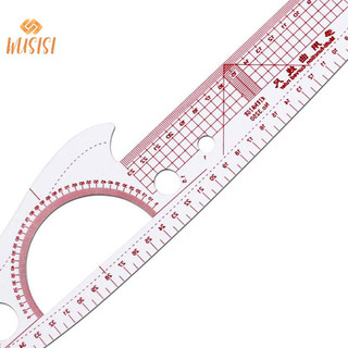 [Wusisi] Thước May Đường Cong Pháp Bằng Nhựa Đa Năng Thước Cong Dễ Dàng Cho Knitters MỚI