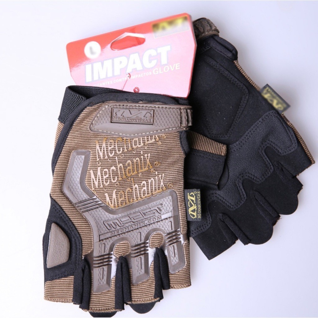 Găng tay nửa ngón chống va đập_chiến thuật_Mechanix _sinh tồn