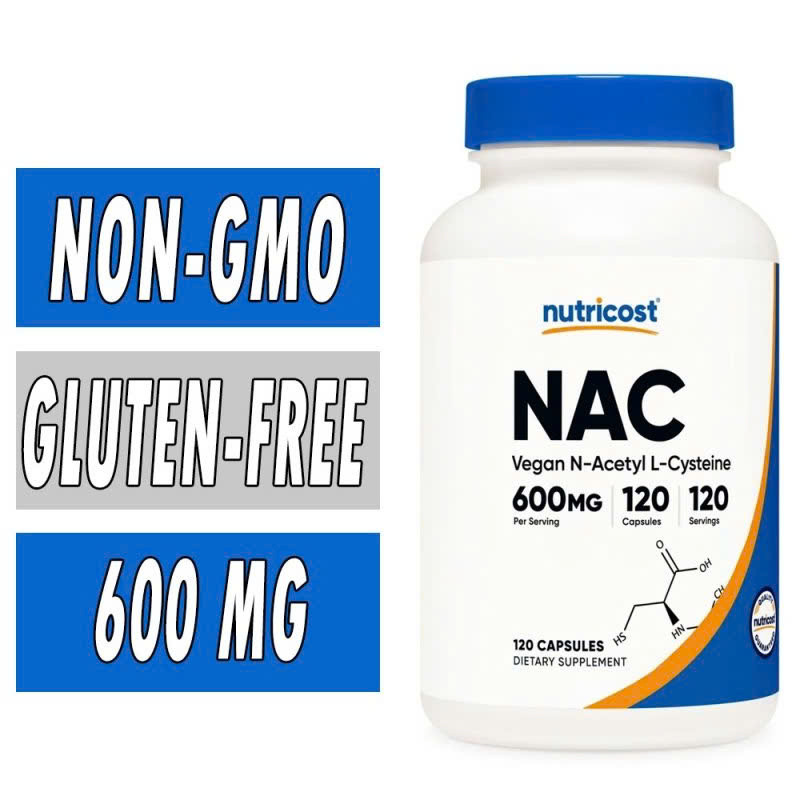 Tăng Cường Sức Khỏe Gan Với Nutricost Vegan NAC