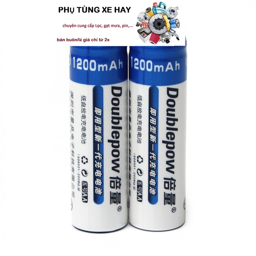 Pin Sạc AA 800mAh Doublepow | Shopee Việt Nam
