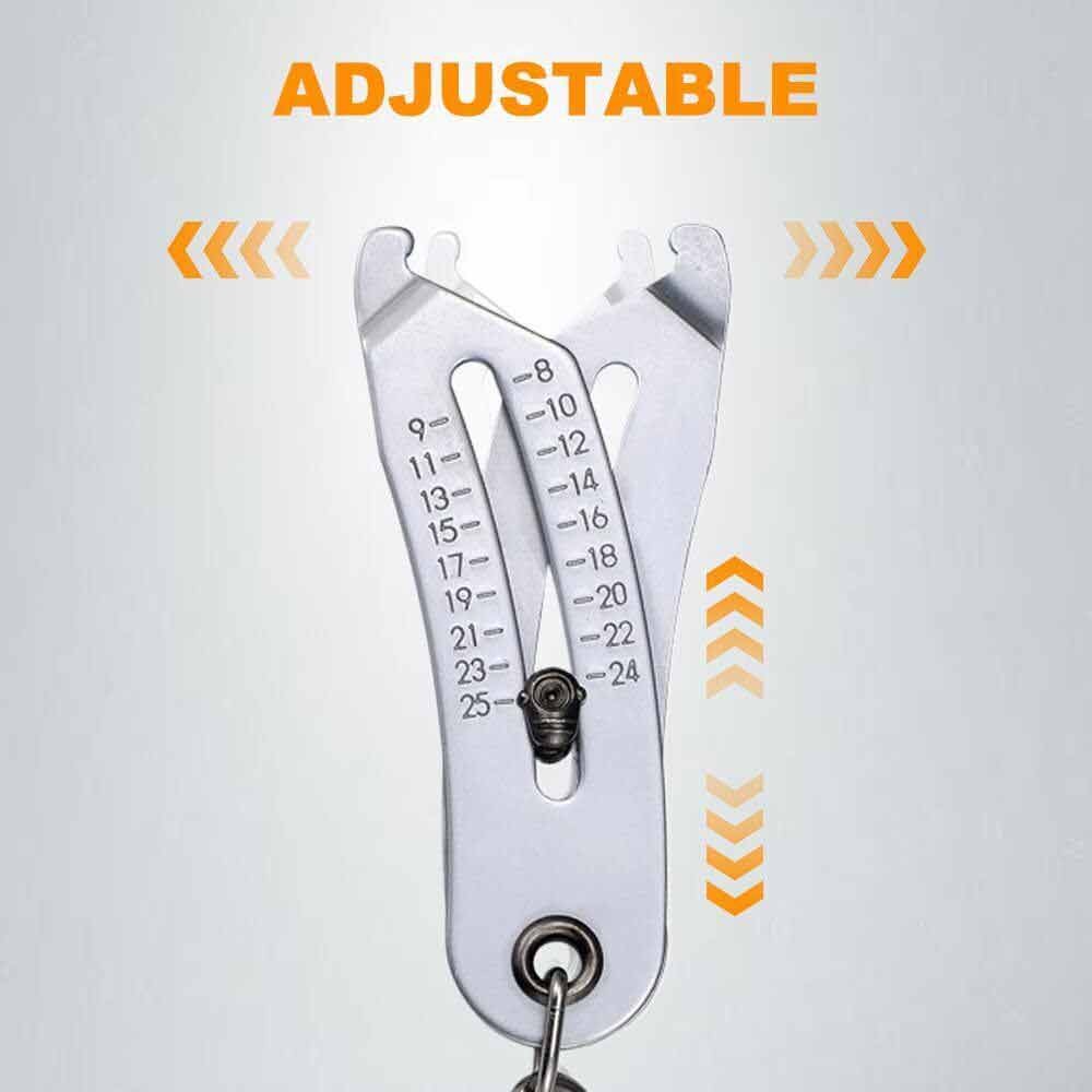 Portable Accurate Thread Size Checker Chain Nut & Bolt Thread Checker ...