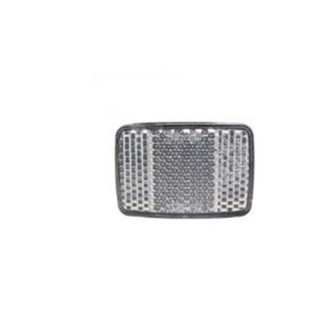 Jkdesign 1 cái/bộ Đèn hậu phản quang xe đạp, nhựa 10 kiểu, phụ kiện an toàn xe đạp trước/sau
