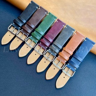 Dây đồng hồ da bò chính hãng 12mm–24mm, phát hành nhanh, nam nữ, vòng tay 18mm 20mm 22mm 24mm