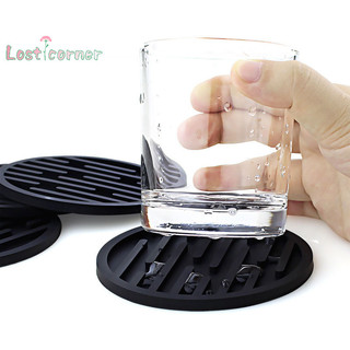 [Lostcorner] Thảm silicon chịu nhiệt Cốc lót ly tròn chống trượt Dụng cụ đặt bàn [Mới]