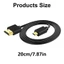 Btsg Cáp HDTV Chất Lượng 19 + 1Core Cho Optimals Màn Hình 4K 60Hz Thiết Kế Skinny Mềm Cho Máy Chiếu Laptop HDtv Máy Tính