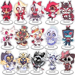 Alastor Thiên Thần Bụi Acrylic Đứng Anime Helluva Boss Hoạt Hình Ngoại Vi Nhân Vật Đứng Thẻ Thời Trang Hình Mẫu Búp Bê Đồ Chơi