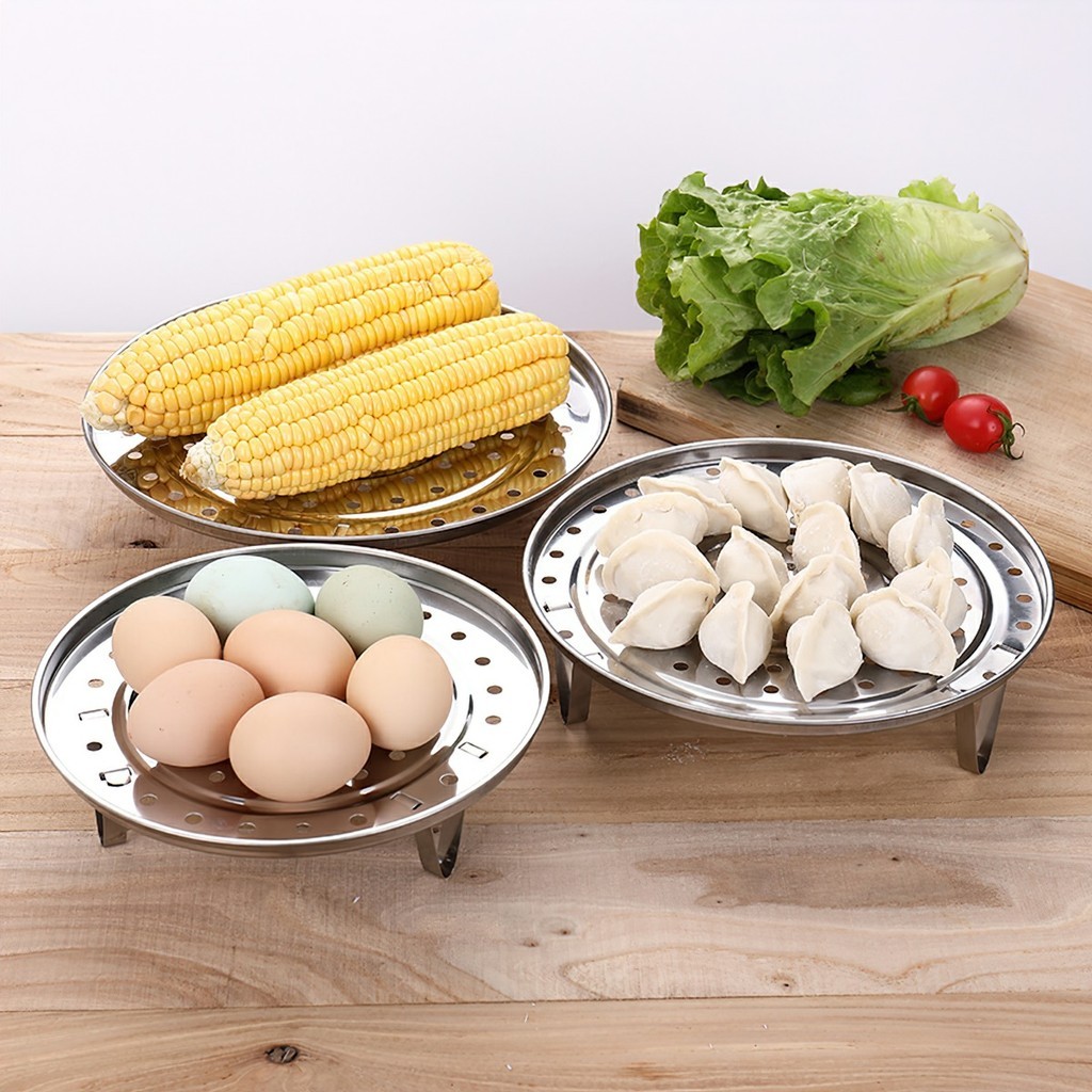 Khay hấp bánh bao bằng thép không gỉ đa năng được chọn size FE123
