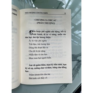 Sách - Thái Thượng Cảm Ứng Thiên