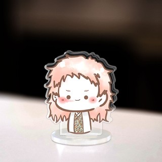Mô hình Mini Demon Slayers Tanjiro Nezuko Standee Chibi Anime Manga Kimetsu no Yaiba trang trí góc học tập cao 3cm