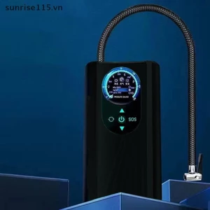 Máy bơm hơi lốp ô tô SRVN 12V Máy bơm hơi lốp có độ chính xác cao Máy bơm hơi điện tử bay hơi cho xe máy Xe đạp Ô tô.
