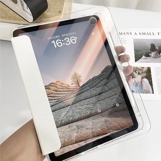 Xoay Trong Suốt Acrylic Dành Cho Samsung Galaxy Tab S9 FE Plus S8Plus S7 FE 12.4 A9 Plus 11 S6 Lite 2024 A9 8.7 A8 10.5 Pha Lê Thông Minh Đứng Máy Tính Bảng Có Khe Cắm Bút