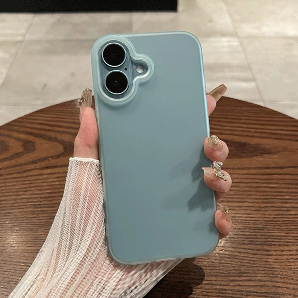 Ốp Điện Thoại Sương Mù Sương Mù Cho iPhone 17ProMax 16Plus 15 14 13 12 11 Bảo Vệ Toàn Diện Chống Sốc Bảo Vệ Vỏ Mềm