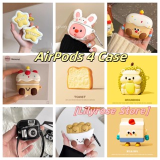 Ốp tai nghe silicon mềm hoạt hình thỏ mèo màu hồng cho AirPods 4/Pro2/3/2/1