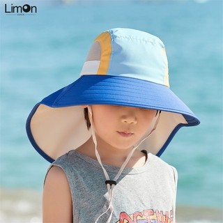 Mũ chống nắng trẻ em mùa hè che mặt chống tia cực tím