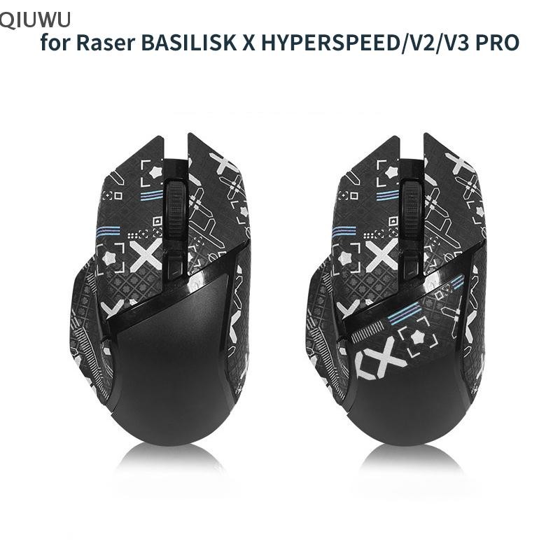 Miếng Dán Chuột QIUWU Cho Basilisk V2 / V3 Viper Ultimate Viper DeathAdder V2 Viper Mouse Miếng Dán Chống Trơn Trượt.
