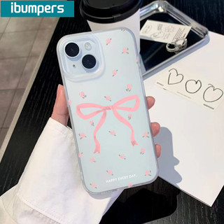 ibumpers Ốp Lưng iPhone Coquette nơ Hồng Họa Tiết Ốp Điện Thoại TPU Trong Suốt nhám Mờ Silicon Mềm Chống Sốc Chống Bẩn Cho Iphone 16 15 14 12 13 11 Pro Max IP 7 8 Plus X XS XR