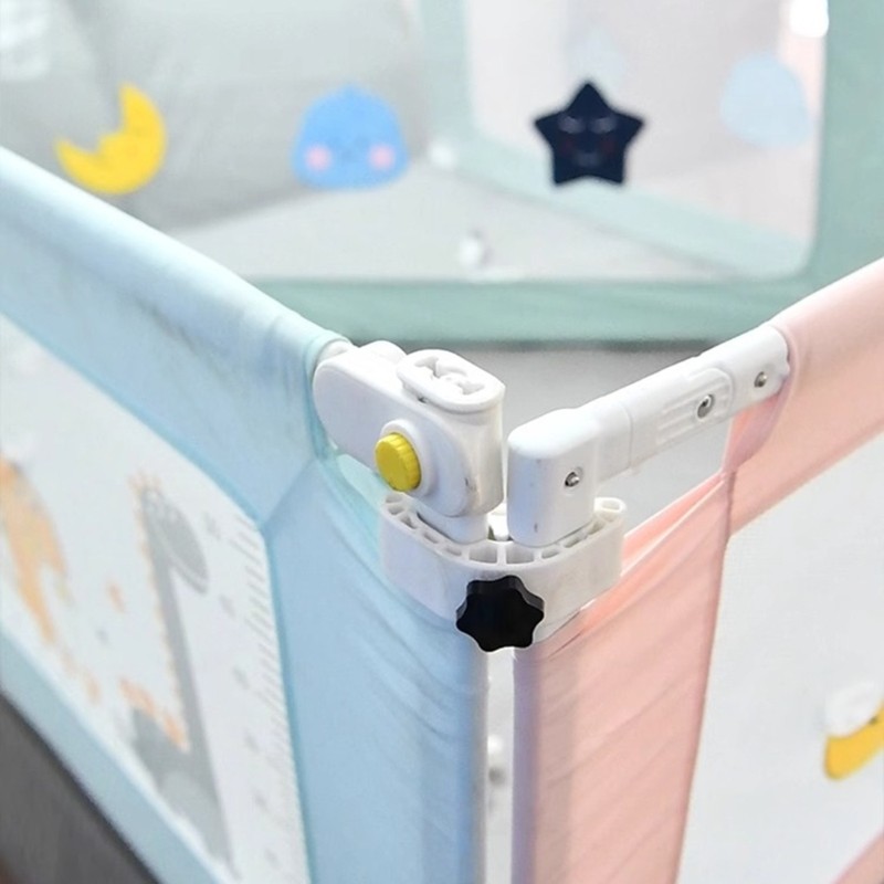 Innlike1 Bộ dây buộc đường ray giường trẻ em dễ dàng cài đặt Phụ kiện an toàn Cot lan can khớp