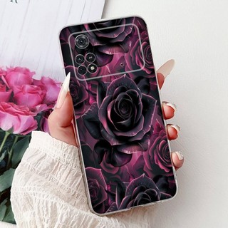 Dành Cho Xiaomi Poco M4 Pro 2022 Ốp điện thoại Hoa Thời Trang Mới Bướm Mềm Mỏng Silicon Ốp điện thoại Cho Xiaomi Poco M4 Pro 5G Vỏ