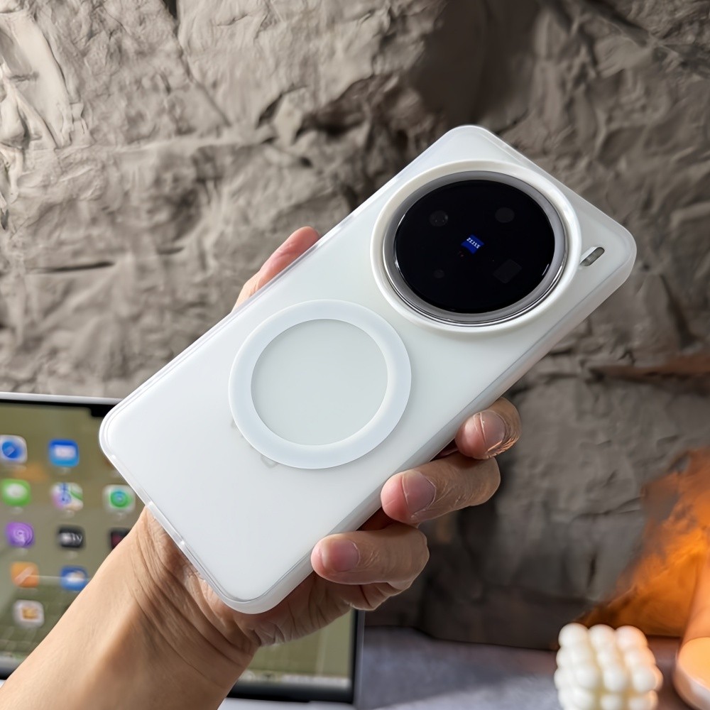 Ốp điện thoại từ tính màu mờ đơn giản cho Vivo X200 Pro / X200 Ultra / X200 Pro Mini chống sốc Vivo Cover