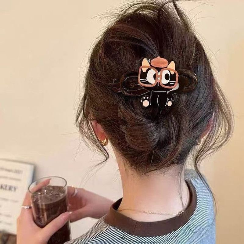 Kẹp tóc xoắn chó con dễ thương