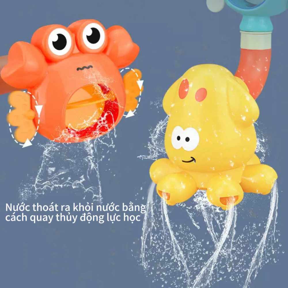 Baby Bath Toys ABS Safety Material Water Wheels Toy Resistant To Bites Swimming Toys for Baby