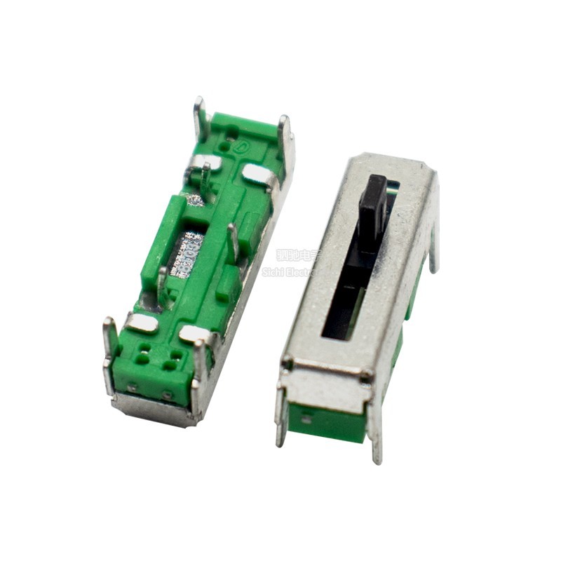 10MM Hành trình Tổng chiều dài 18MM Điện áp trượt trực tiếp B104 Điện trở trượt 10K / 100K Đồ chơi ô tô B103