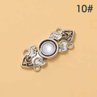 Váy sườn xám eo khóa vintage có thể tái sử dụng, rộng rãi với nút DIY cho váy hoa