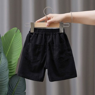 Quần Short Bé Trai 2025 Mới Mỏng Nguyên Chất Cotton Quần Thể Thao Bé Mùa Hè