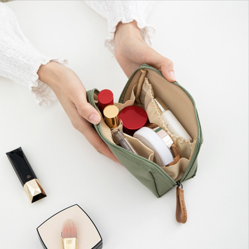 Túi đựng mỹ phẩm, son môi phiên bản Hàn Quốc, đơn giản và tinh tế,chống thấm nước,tiện dụng