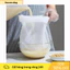 【24H】 Túi lọc sữa nylon 100Mesh, tái sử dụng nhiều lần, lọc thực phẩm, sữa chua, đậu nành, dầu ăn, cà phê