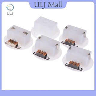 ULJ 5 Cái Cho AG13 Với Đế Tròn Hộp Pin Nút Ngăn Thủ Công Đế Bảo Quản Pin Pin Các Bộ Phận Pin.