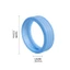 EDB * Gói 8 miếng bảo vệ bánh xe hành lý bằng silicon yên tĩnh cho bánh xe đôi