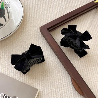 Kẹp tóc nhung nơ hình mũ, tạo kiểu tóc dày xoăn cho phụ nữ