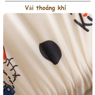 Nệm ngồi cao su non siêu đàn hồi, Đau chống xương cụ, Họa tiết dễ thương, bền đẹp theo thời gian