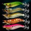 Treeling Glow Jig Hook 7 8cm Phát Sáng Mực Jig Mồi Nhân Tạo Cuttlefish Hook