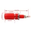 Yoo Cài đặt nhanh Giắc cắm chuối 4mm Đầu nối âm thanh chống cháy bằng kim loại