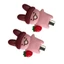 XGB 2 Chiếc Whimical Sôcôla Thỏ Tóc Thiết Kế Nhẹ Kẹp Tóc Thời Trang Barrettes Cho Trẻ Em Nữ Sự Kiện Thời Trang