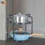 Nồi Và Chảo Sắp Xếp Giải Pháp Bảo Quản Giá Chảo Nồi Đa Tầng Độc Lập Cho Mặt Bàn Tổ Chức Và Bảo Quản