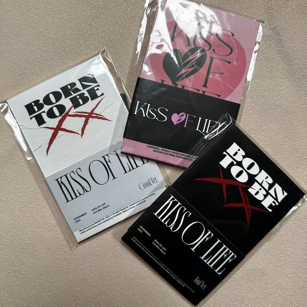 Album Mini thứ 2 Kiss of Life Born To Be XX Photo Card