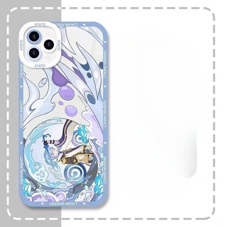 Ốp Điện Thoại Cho Iphone 6 6S 7 8 Plus X XR XS Max 13 14 15 Pro 15 Plus Ốp Lưng Genshin Impact Wanderer Clorinde Xiao Ayato Tartaglia Alhaitham Furina Mắt Thiên Thần