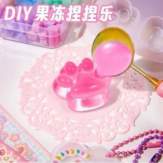Tự Chế Jelly Wax Pinch Chất Liệu Gói Pinch Dụng Cụ Tự Làm Pinch Âm Nhạc Tự Chế Giải Nén Đồ Chơi Trong Suốt Jelly Wax