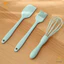 Kittenbaby 3 Bộ Nướng Bánh Thực Phẩm Silicon Chịu Nhiệt Kem Cạp Trứng Đánh Mỡ Bàn Chải Nhà Bếp Bánh Nướng Dụng Cụ Mới