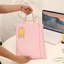 Thư mục lưu trữ giấy kiểm tra GETVOW, Thư mục tập tin A4 cầm tay hoạt hình, Túi tài liệu sáng tạo hai lớp dung tích lớn dễ thương