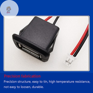 Twe USB2.0 Nữ Jack Cắm Điện Cổng Kết Nối Với Cáp Sạc USB Ổ Cắm VN