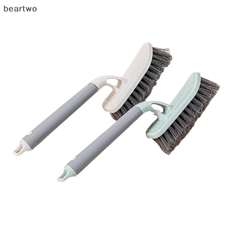 < Beartwo > Bàn Chải Sàn Phòng Tắm Rửa Tường Nhà Vệ Sinh Ngói Góc Khe Cắm Bàn Chải Dụng Cụ Vệ Sinh Đẹp